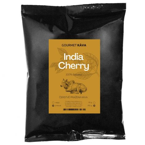 Indie Cherry, cafea ROBUSTA boabe întregi