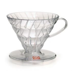 Hario Dripper V60 (VDR-02T) transparent, din plastic